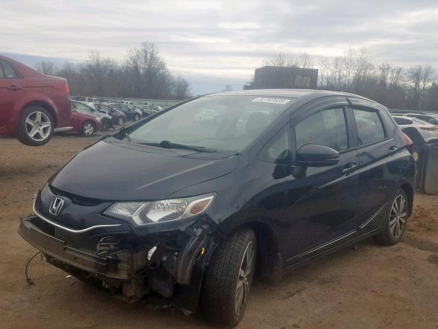 3HGGK5H89FM742534 - 2015 HONDA FIT EX BLACK photo 2