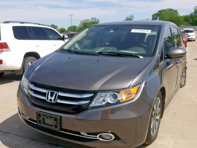 5FNRL5H91GB163170 - 2016 HONDA ODYSSEY TO GRAY photo 2