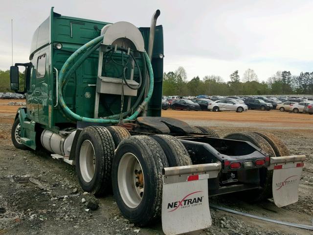 4V4NC9EH0DN145102 - 2013 VOLVO VN VNL GREEN photo 3