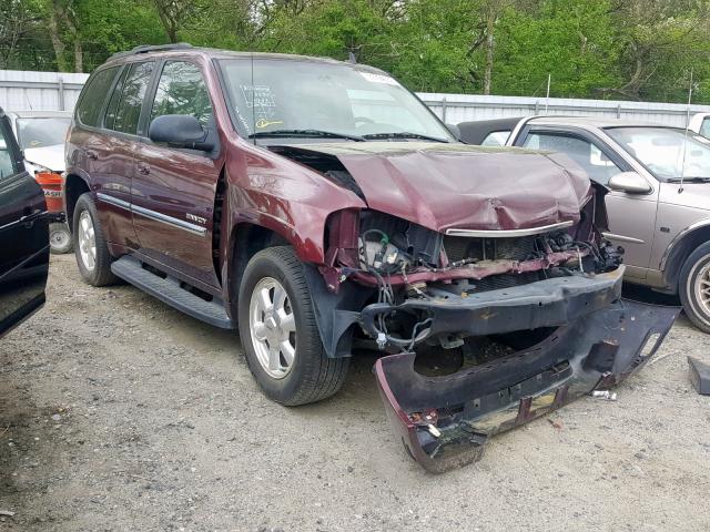 1GKDT13SX62187728 - 2006 GMC ENVOY MAROON photo 1