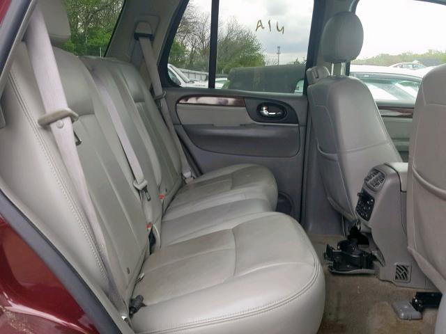 1GKDT13SX62187728 - 2006 GMC ENVOY MAROON photo 6