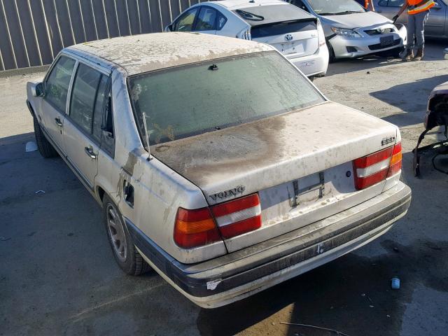 YV1KS9517R0047350 - 1994 VOLVO 960 CREAM photo 3