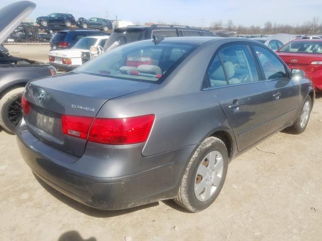 5NPET46C39H419546 - 2009 HYUNDAI SONATA GLS  photo 4