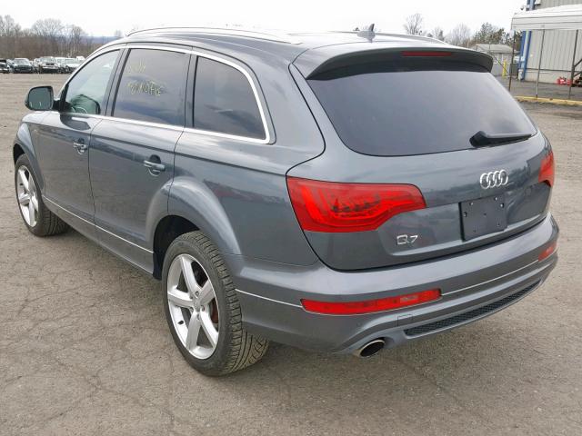 WA1DGAFE1CD008900 - 2012 AUDI Q7 PRESTIG 灰色 照片 3