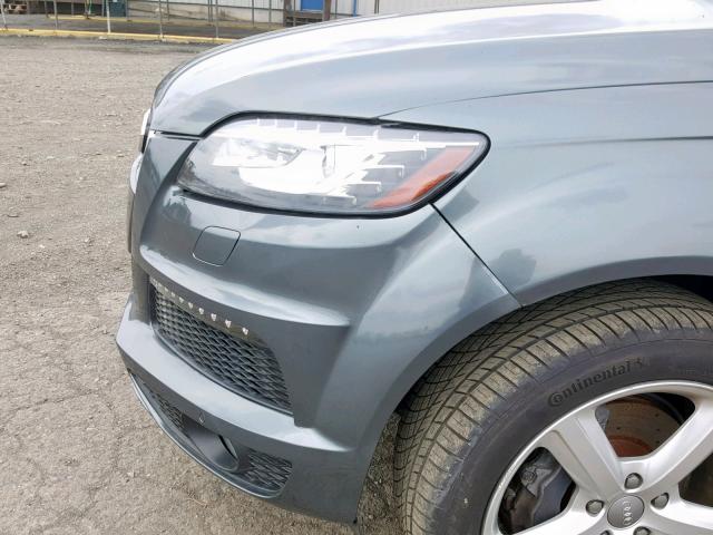 WA1DGAFE1CD008900 - 2012 AUDI Q7 PRESTIG 灰色 照片 9