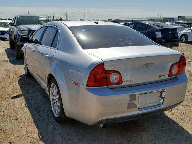 1G1ZF57549F215162 - 2009 CHEVROLET MALIBU HYB SILVER photo 3