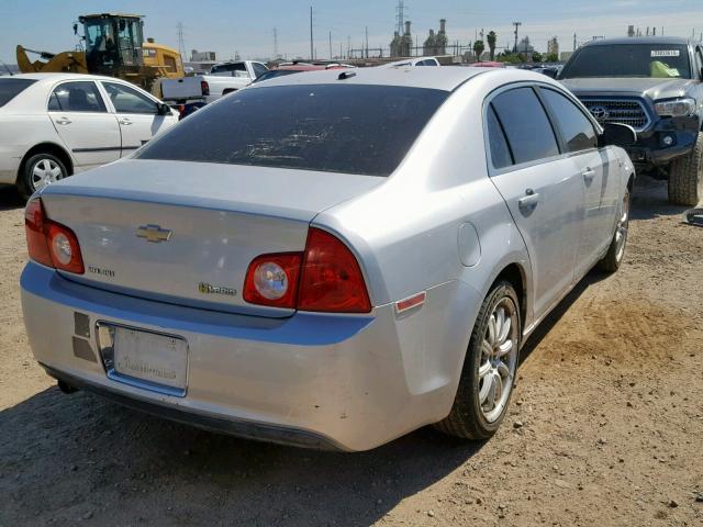 1G1ZF57549F215162 - 2009 CHEVROLET MALIBU HYB SILVER photo 4