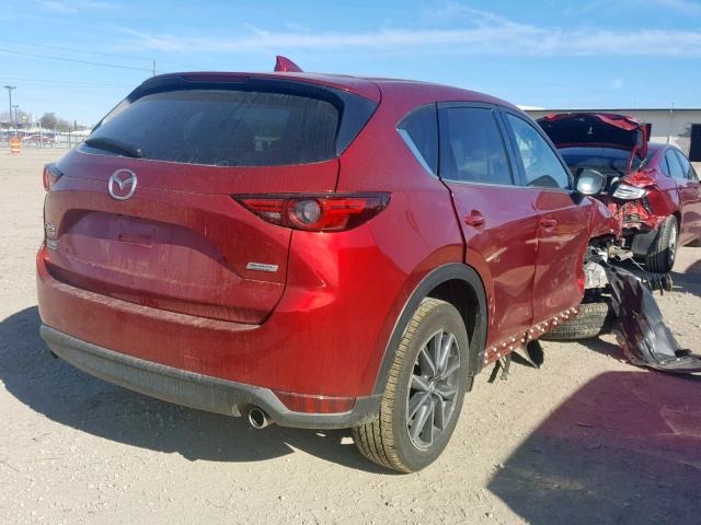 JM3KFBDM1J0396464 - 2018 MAZDA CX-5 GRAND RED photo 4