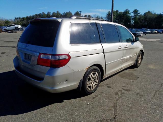 5FNRL38716B022844 - 2006 HONDA ODYSSEY EXL  photo 4