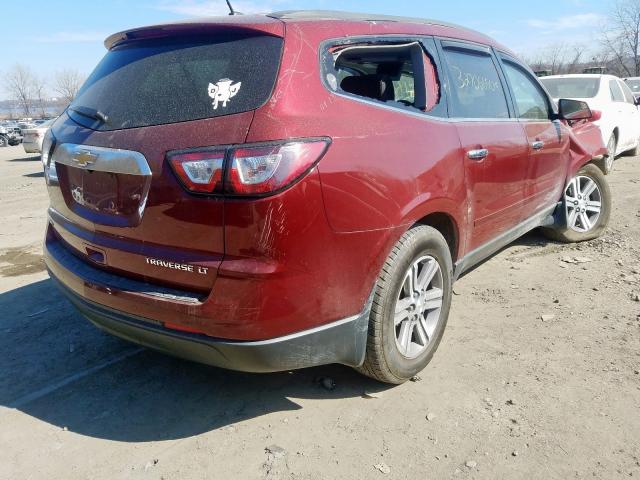 1GNKVGKD7FJ380256 - 2015 CHEVROLET TRAVERSE LT  photo 4