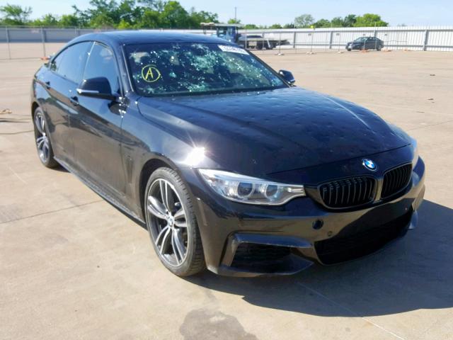 WBA4B3C57FGV48207 - 2015 BMW 435 XI BLACK photo 1