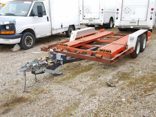 14HU12200UCAT1894 - 1997 UTILITY TRAILER ORANGE photo 2