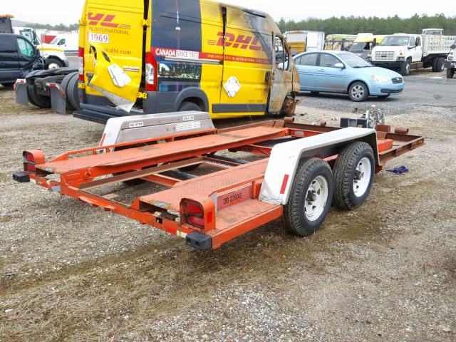 14HU12200UCAT1894 - 1997 UTILITY TRAILER ORANGE photo 4