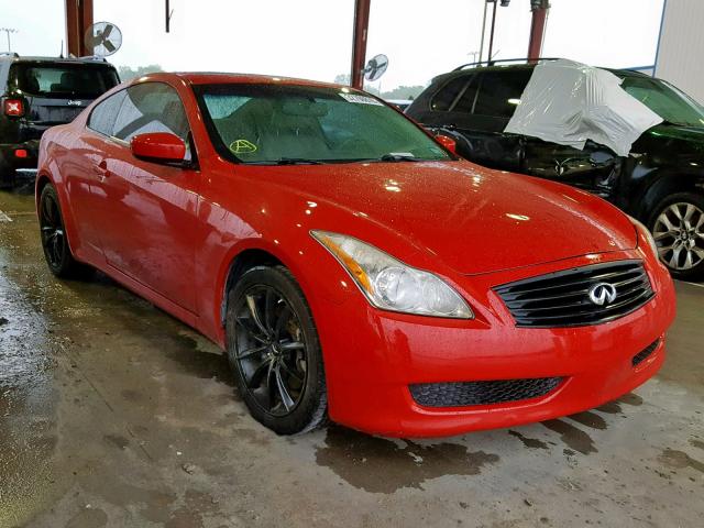 JNKCV64E29M602894 - 2009 INFINITI G37 BASE RED photo 1