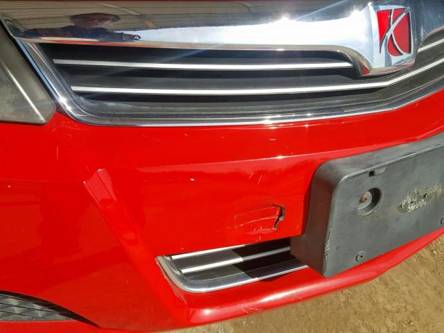 W08AT671485044250 - 2008 SATURN ASTRA XR RED photo 10