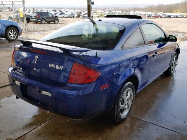 1G2AL15F577221260 - 2007 PONTIAC G5 BLUE photo 4