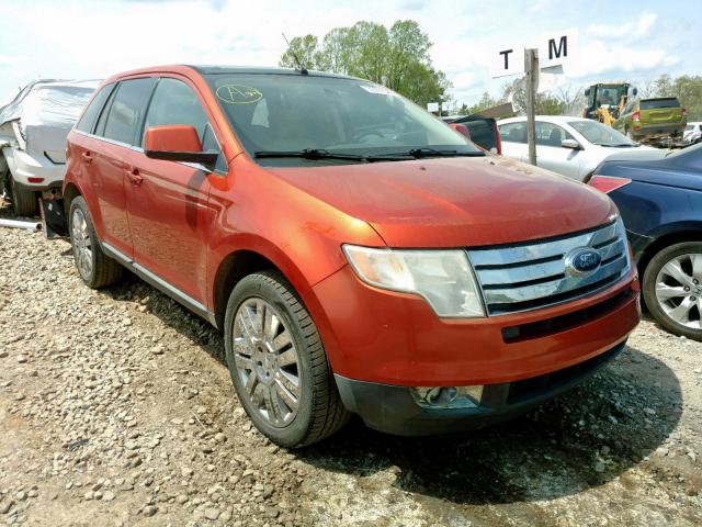 2FMDK39C48BA29016 - 2008 FORD EDGE LIMIT ORANGE photo 1