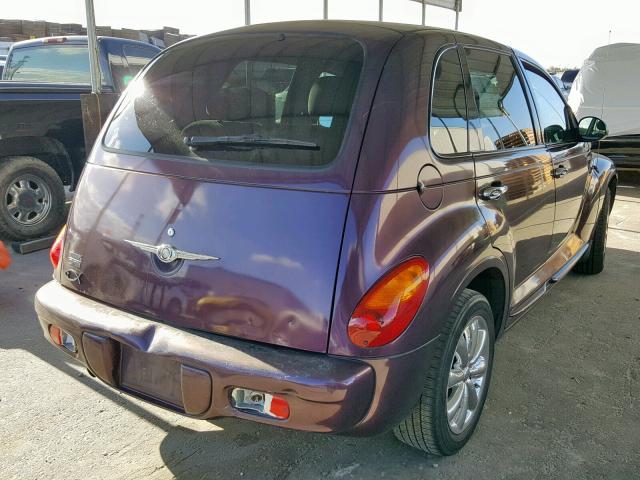 3C4FY58B94T248097 - 2004 CHRYSLER PT CRUISER PURPLE photo 4