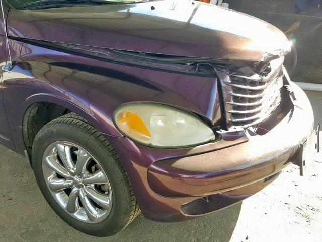 3C4FY58B94T248097 - 2004 CHRYSLER PT CRUISER PURPLE photo 9