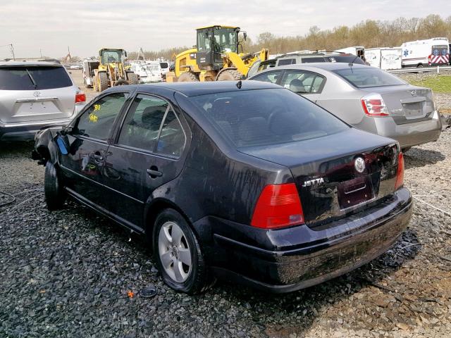 3VWSK69M23M122224 - 2003 VOLKSWAGEN JETTA GLS BLACK photo 3