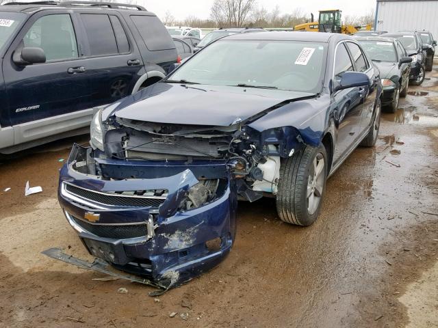 1G1ZC5EUXBF122736 - 2011 CHEVROLET MALIBU 1LT 蓝色 照片 2