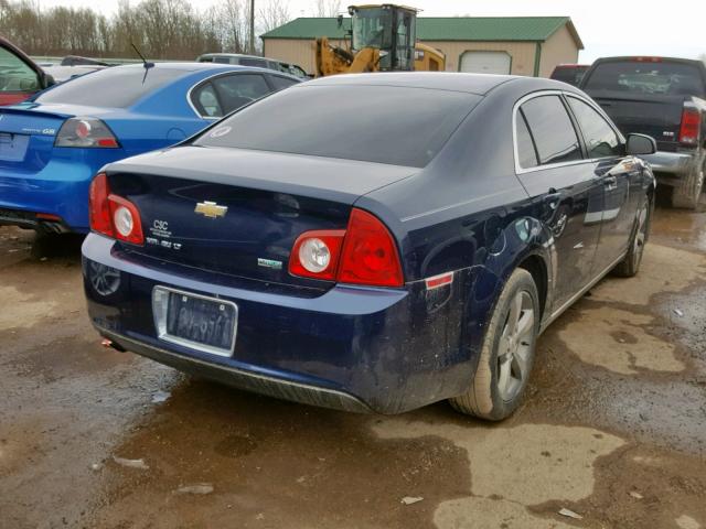 1G1ZC5EUXBF122736 - 2011 CHEVROLET MALIBU 1LT 蓝色 照片 4
