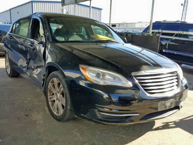 1C3CCBBB3DN696221 - 2013 CHRYSLER 200 TOURIN BLACK photo 1