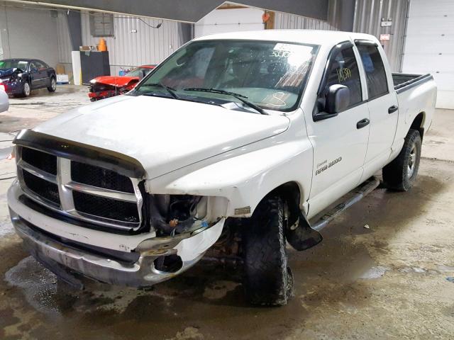 3D7KU28D54G177666 - 2004 DODGE RAM 2500 S თეთრი ფოტო 2