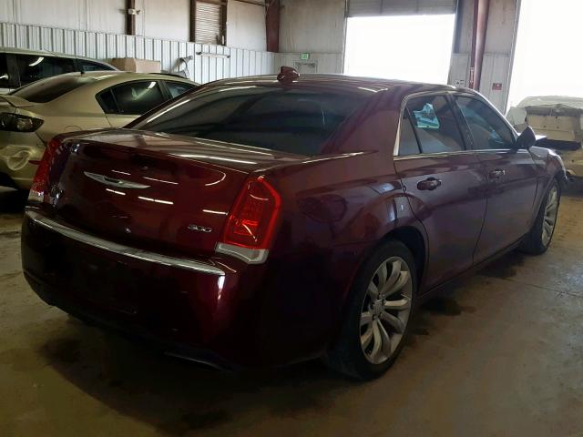 2C3CCAAG2GH313969 - 2016 CHRYSLER 300 LIMITE RED photo 4