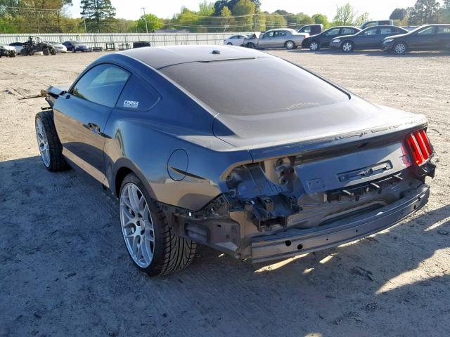 1FA6P8CF7F5316937 - 2015 FORD MUSTANG GT GRAY photo 3