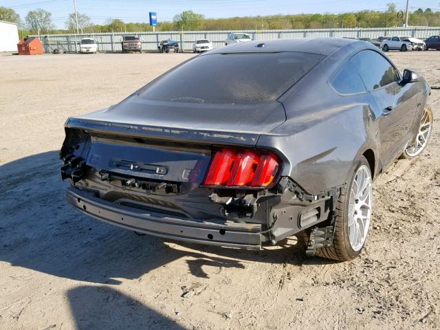 1FA6P8CF7F5316937 - 2015 FORD MUSTANG GT GRAY photo 4