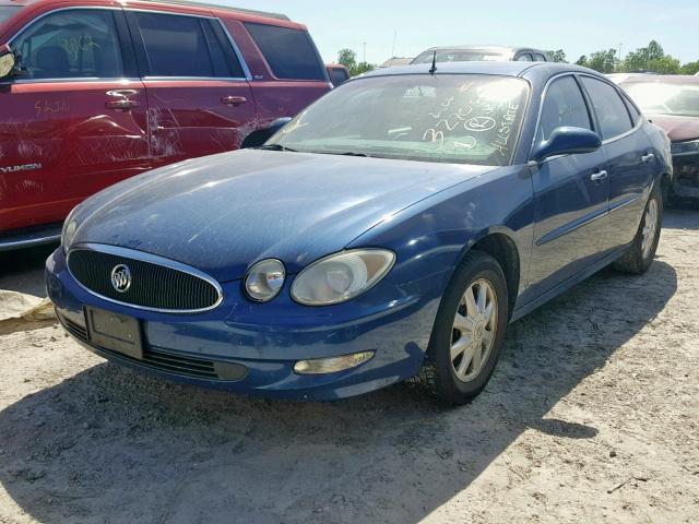 2G4WD532451246386 - 2005 BUICK LACROSSE C BLUE photo 2