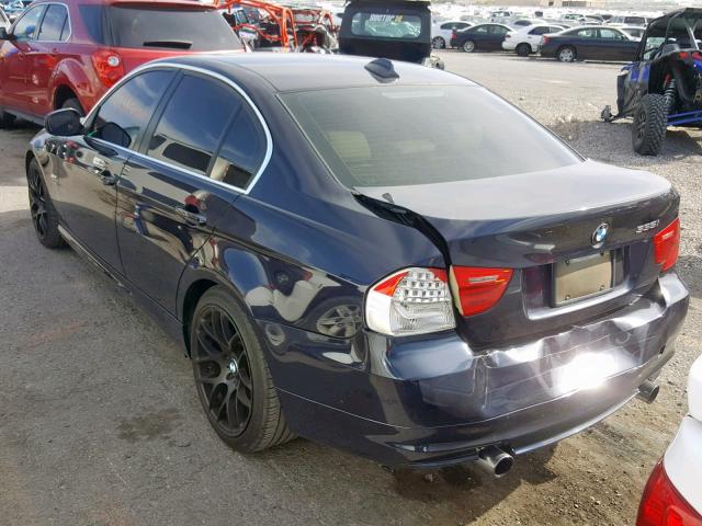 WBAPL33569A405329 - 2009 BMW 335 XI BLUE photo 3