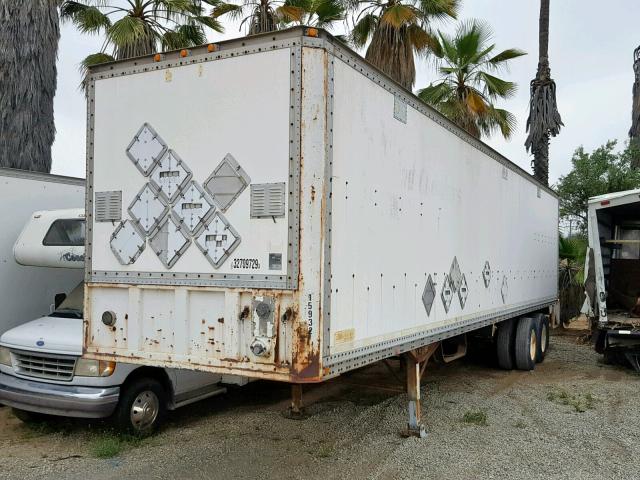 1DW1A4023FS475305 - 1985 STOU TRAILER WHITE photo 3