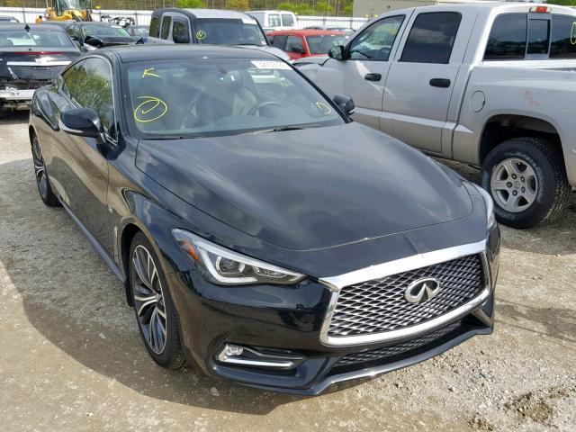 JN1EV7EK9JM340688 - 2018 INFINITI Q60 LUXE 3 BLACK photo 1