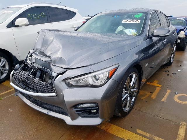 JN1AV7AP8FM790677 - 2015 INFINITI Q50 HYBRID PREMIUM  photo 2