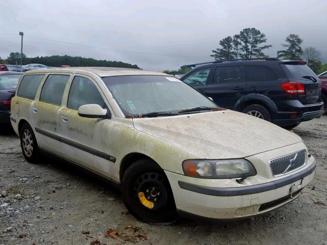 YV1SW61R012077586 - 2001 VOLVO V70 WHITE photo 9