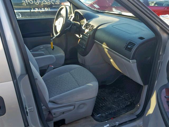 1GNDV03L45D202405 - 2005 CHEVROLET UPLANDER SILVER photo 5