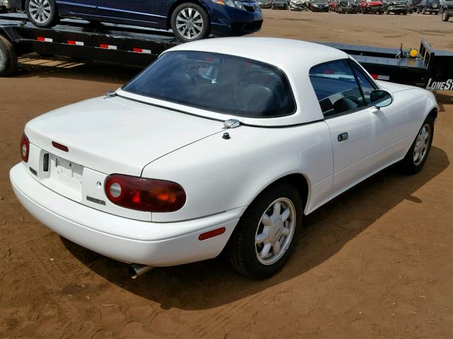 JM1NA3510N0307181 - 1992 MAZDA MX-5 MIATA WHITE photo 4