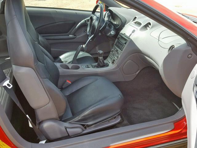 JTDDY38T920060002 - 2002 TOYOTA CELICA GT- RED photo 5