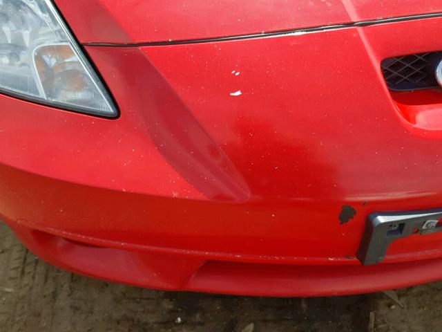 JTDDY38T920060002 - 2002 TOYOTA CELICA GT- RED photo 9