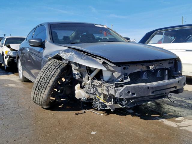 1HGCS22868A001568 - 2008 HONDA ACCORD EXL GRAY photo 1