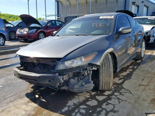 1HGCS22868A001568 - 2008 HONDA ACCORD EXL GRAY photo 2