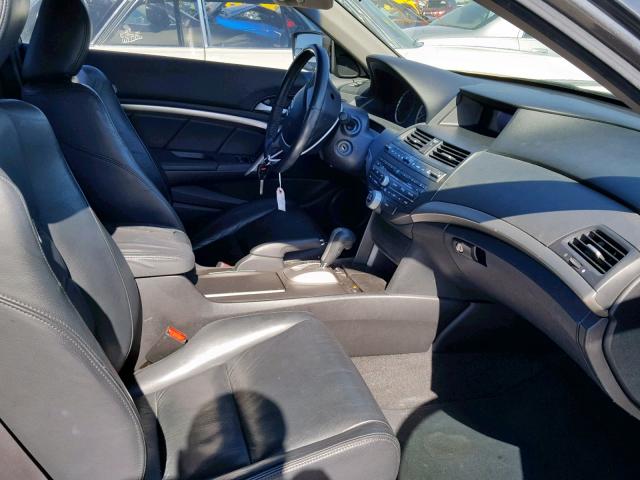 1HGCS22868A001568 - 2008 HONDA ACCORD EXL GRAY photo 5