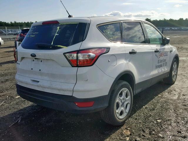 1FMCU0F76JUB29324 - 2018 FORD ESCAPE S WHITE photo 4