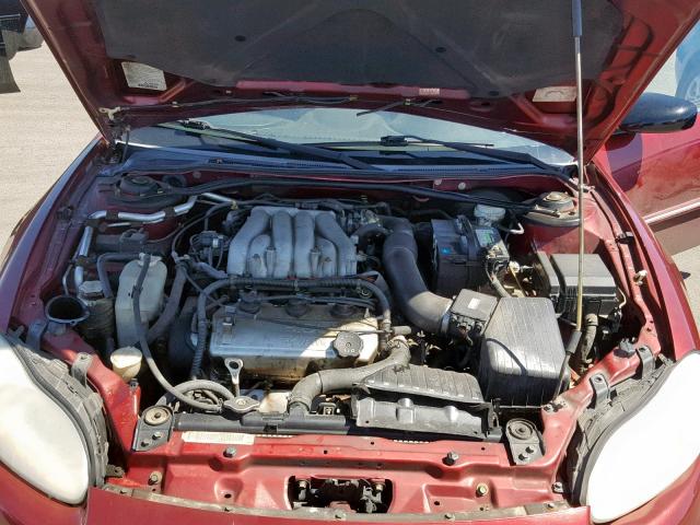 4C3AG42H52E123327 - 2002 CHRYSLER SEBRING LX RED photo 7