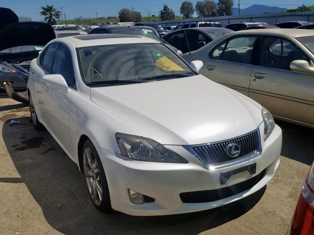 JTHBK262595090316 - 2009 LEXUS IS 250 WHITE photo 1