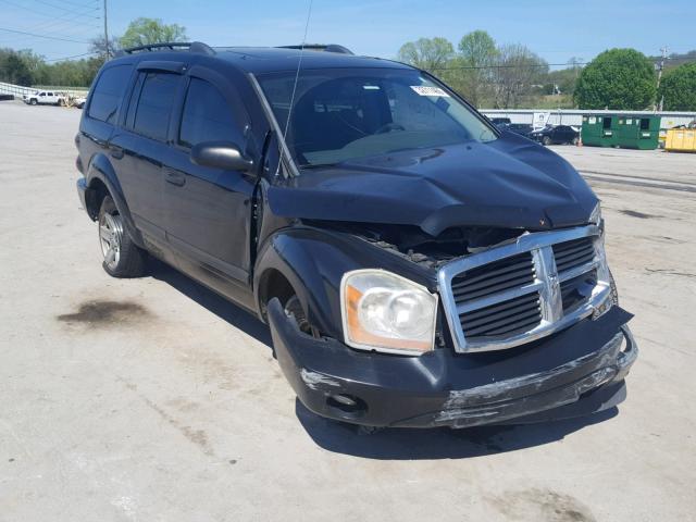 1D4HD48K56F184705 - 2006 DODGE DURANGO SL BLACK photo 1