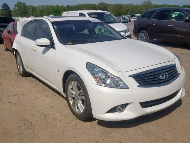 JN1CV6AP3FM500476 - 2015 INFINITI Q40 WHITE photo 1