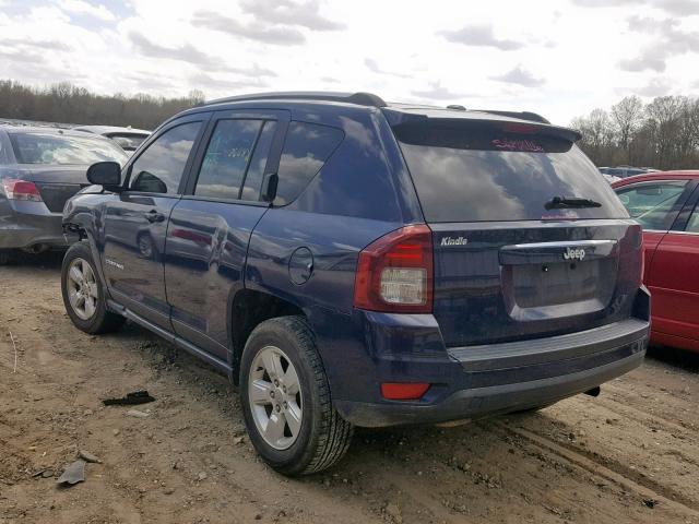 1C4NJCBA1FD428963 - 2015 JEEP COMPASS SP 蓝色 照片 3